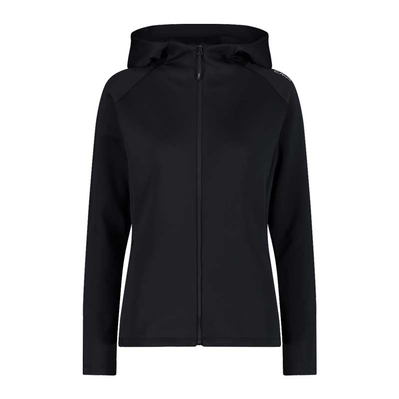 VEST CAPUCH NOIR 1 veste femme cmp 32C8386