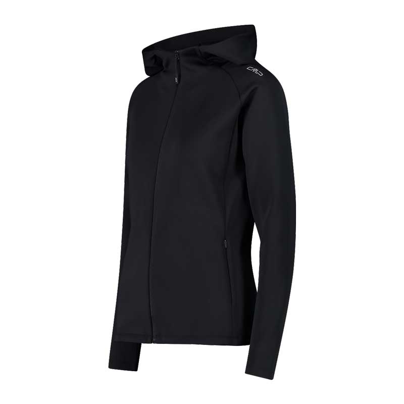 VEST CAPUCH NOIR 3 veste femme cmp 32C8386